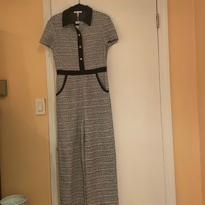 NWT Maje Tweed Jumpsuit